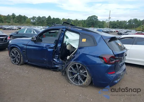 2020 BMW X3 M из США, поврежденный, VIN 5YMTS0C09L9B47110